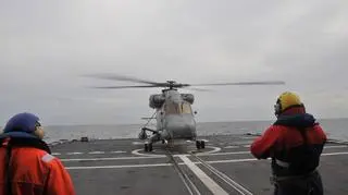 Lotniskowiec na manewrach NATO