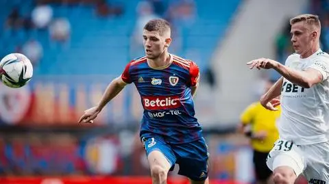 Piękne gole w Gliwicach. Śląsk w ostatniej chwili uniknął porażki