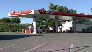 Stacja Orlenu w Warszawie