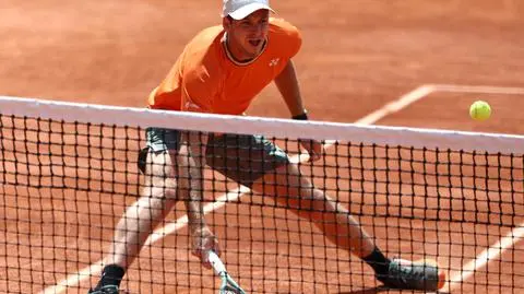 Piąty set u Hurkacza. Ostro wziął się do roboty