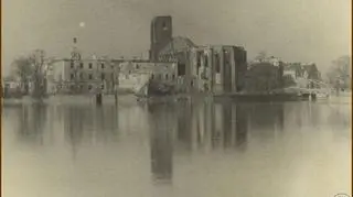 Powojenne zniszczenia na Piasku