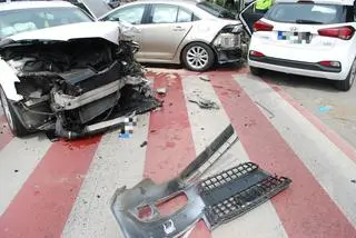 Wypadek w centrum Rzeszowa
