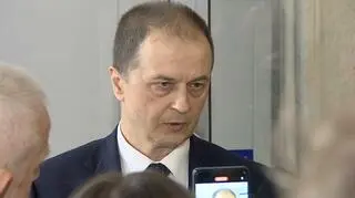 Prokurator Piotr Krupiński na procesie mężczyzny oskarżonego o zabicie Katarzyny Z. 