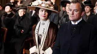 Elizabeth McGovern i Hugh Bonneville, jako Cora i Robert Crawley'owie