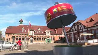 Pomnik stanął na Łasztowni na początku października