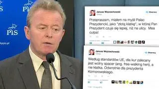 Duda komentuje słowa Janusza Wojciechowskiego