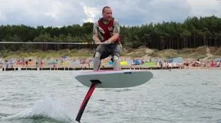 Szybowanie nad wodą