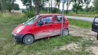 Chłopiec został zatrzymany po tym, jak wjechał na pastwisko