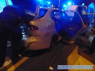 Mężczyzna nie zatrzymał się do kontroli