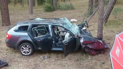 Emilianowo. Tragiczny wypadek na DK10 