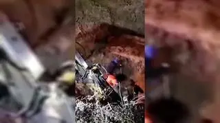 Ciało kobiety zakopane było pięć metrów pod ziemią