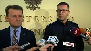 Szef policji o zatrzymaniu Kajetana P. 