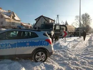 Saperzy zabezpieczyli dziewięć pocisków artyleryjskich 