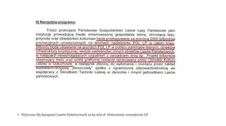 Wytyczne dla kampanii Lasów Państwowych za 65 mln zł 