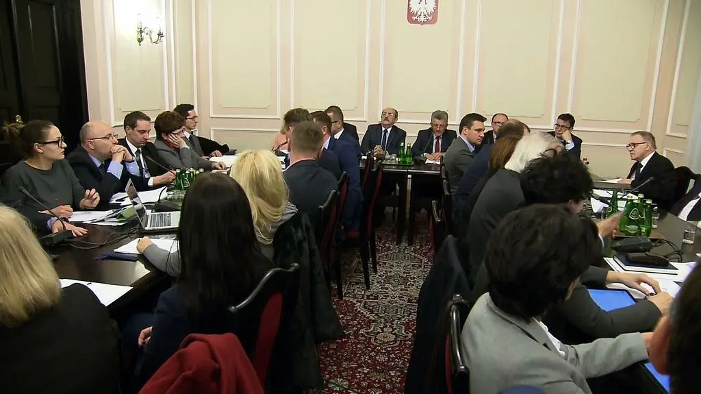 Awantura na posiedzeniu komisji sprawiedliwości
