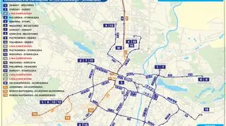 Komunikacja tramwajowa podczas remontu ronda Kaponiera