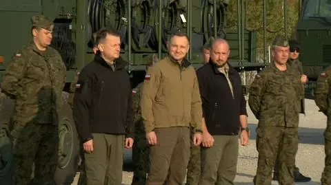 Przemówienie Mariusza Błaszczaka podczas testów elementów pierwszej baterii Patriot dla Polski