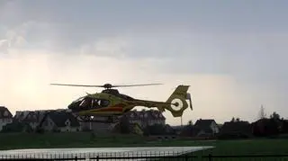 Dzieci przetransportowano do Akademii Medycznej w Gdańsku 