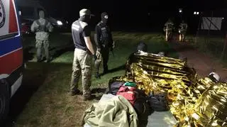 Pogranicznicy ratowali imigrantów