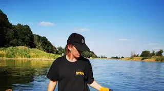 Katastrofa ekologiczna w Odrze. Zdjęcia Ochotniczej Straży Pożarnej w Gostchorzu