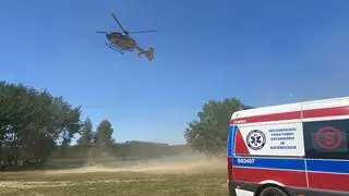 Do tragedii doszło na jeziorze Nakło-Chechło pod Tarnowskimi Górami (woj. śląskie)