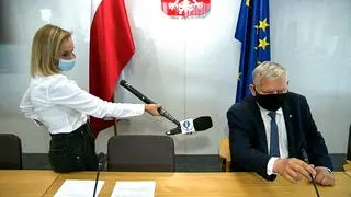 "Pani niech mnie nie męczy, bo ja z TVN-em nie rozmawiam"