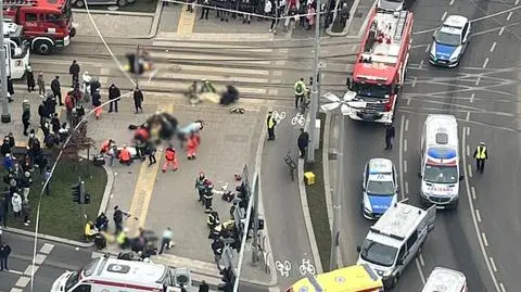 Wypadek w Szczecinie. Zdjęcie internauty