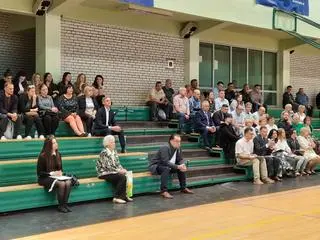 Wśród zebranych najwięcej było pracowników Biaformu 