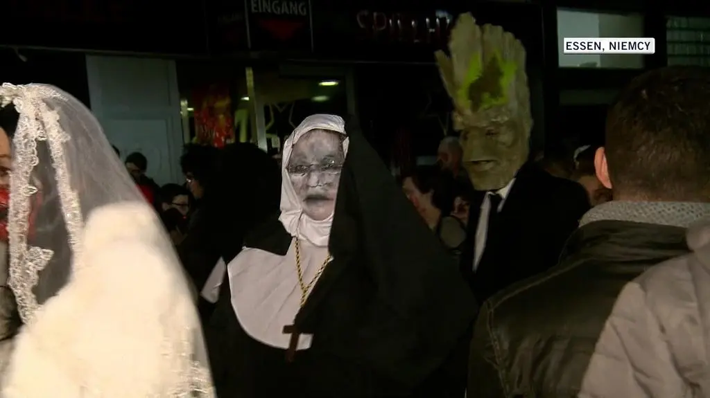 Parada zombie w Niemczech w Essen