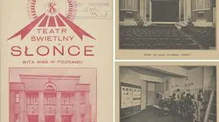 Folder reklamowy Kina Słońce z 1928 r.