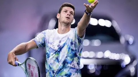 Wystrzałowa broń Hurkacza. "Nierealny poziom"