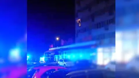 Nocny pożar w azjatyckiej restauracji