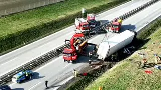 Do tragedii doszło na autostradzie A4