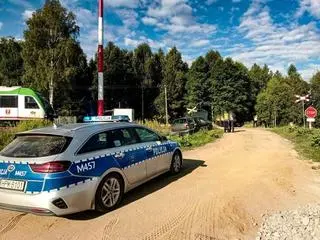 Auto zderzyło się z pociągiem