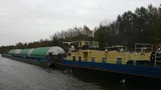 Silosy mają być dostarczone na przystań przy moście Królowej Jadwigi
