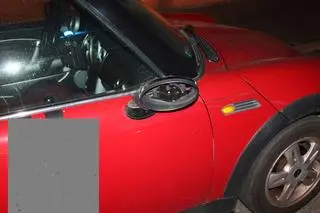 Samochody zostały uszkodzone na ulicy Goslara w Tarnowie