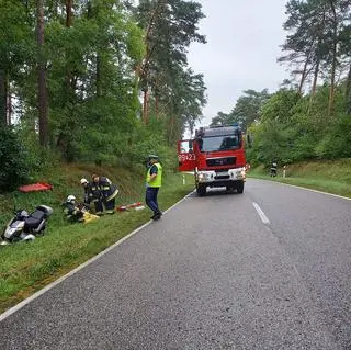 Motocyklista miał 3 promile alkoholu w wydychanym powietrzu