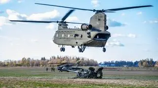 Siły NATO w czasie ćwiczeń w Estonii