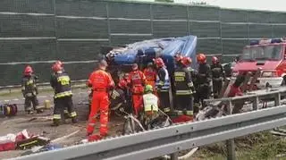 Wypadek na A4