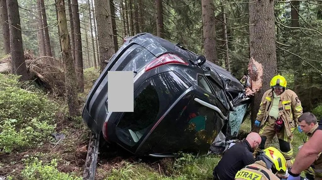 Groźny wypadek na DK3 