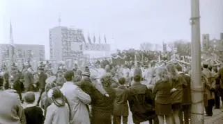 Wiec pierwszomajowy na pl