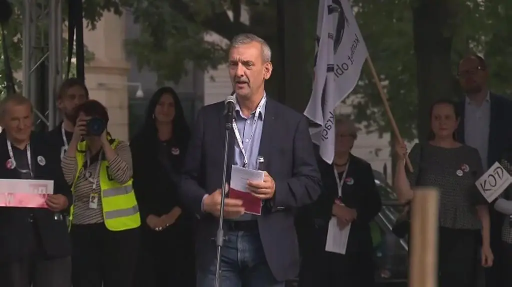 Przemówienie Sławomira Broniarza 