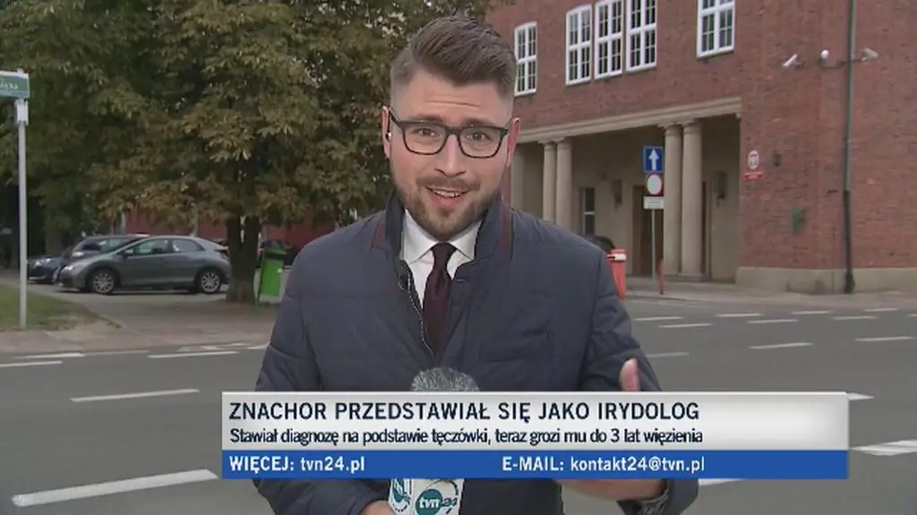 Mężczyzna diagnozował choroby patrząc na tęczówkę