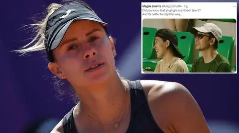 Linette wygrała i zaśpiewała dla kibiców. Po chińsku