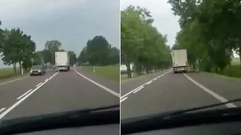 Pijany Łotysz jechał wężykiem