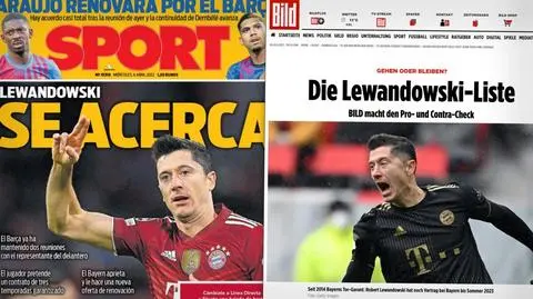 Niemcy głowią się, co z Lewandowskim. Hiszpanie znów widzą go u siebie