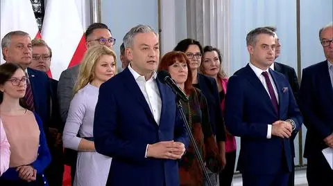 Biedroń o wniosku premiera: strach spojrzał im w oczy