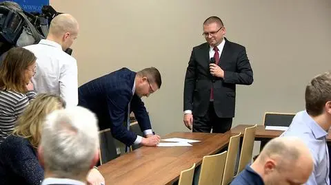 Trwa zebranie sędziów i prezesa Sądu Rejonowego w Olsztynie