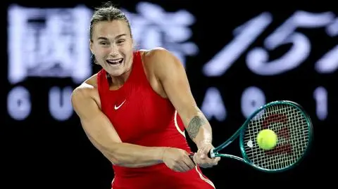 Prawie jak na rowerze. Sabalenka wjechała do drugiej rundy