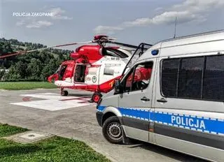 Interwencja policji po rozpyleniu gazu pieprzowego w Tatrach